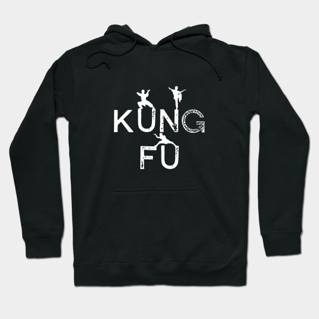 We are kung fu. Hoodie by Clathrus